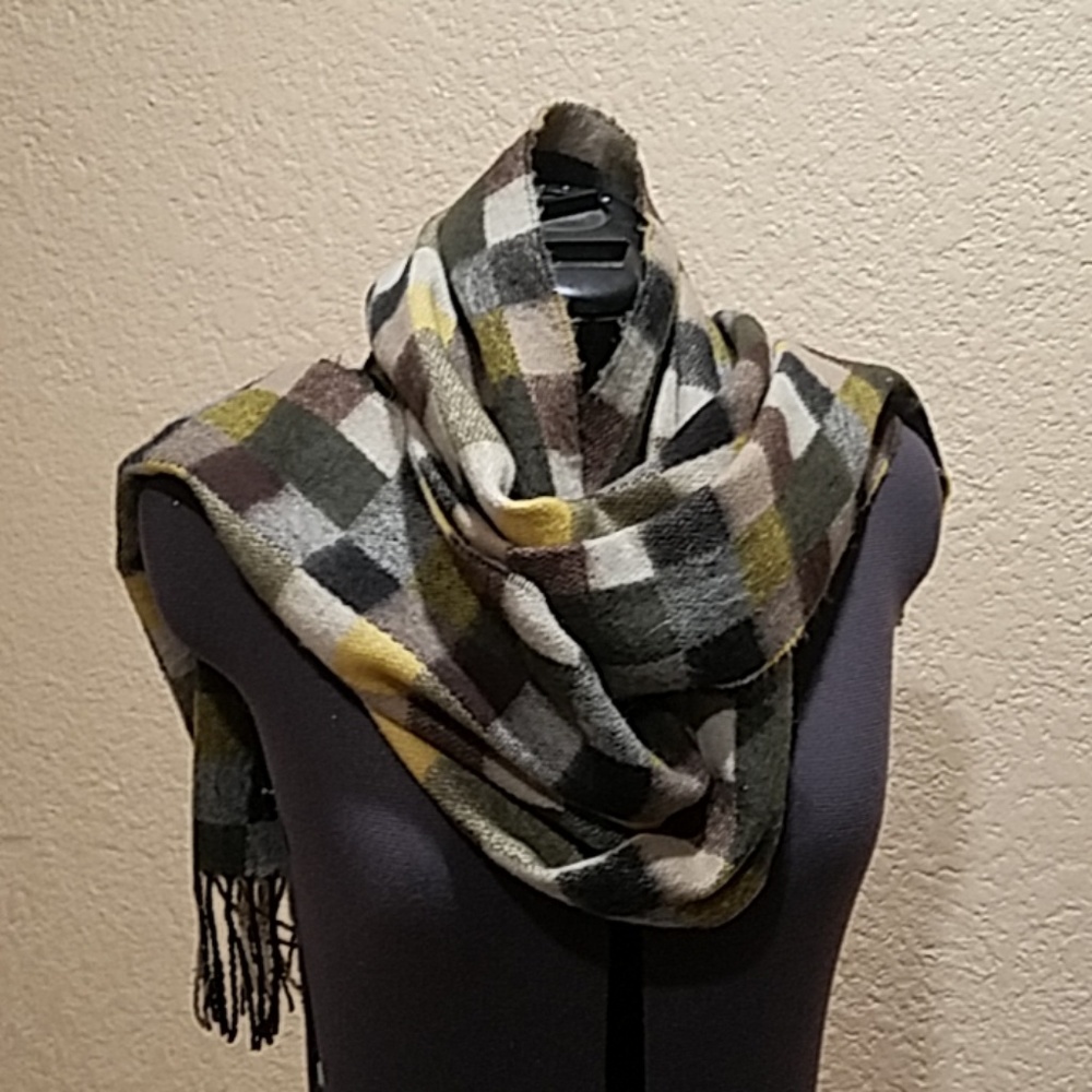 Cashmere wool scarf